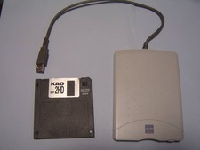 I-O DATA USB-FDX1 External USB Floppy Disk Drive Windows Mac Tested