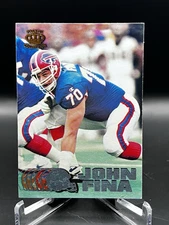 1997 Pacific Crown Collection Platinum Blue!! John Fina #45. RARE! Crisp/Clean!