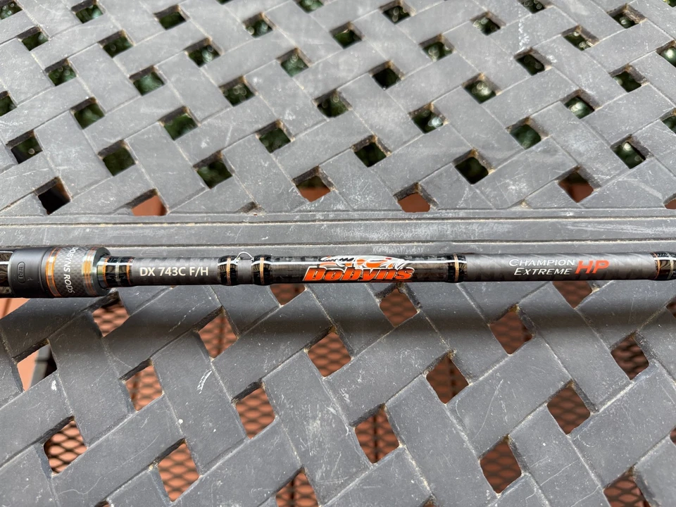 Dobyns Champion Extreme HP DX 743C FH, 7'4", Med Heavy, Fast, 10-17lb, 1/4-3/4oz - Image 4 of 4