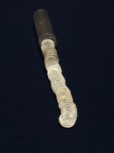 Mixed Roll of Mainly GEM BU Silver Roosevelt Dimes (40) 1951 and (10) 1953