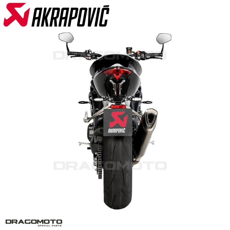 Escape TRIUMPH SPEED TRIPLE 1200 RS 2021-2024 AKRAPOVIC Titanium S-T12SO5-HA... Foto 4 de 4