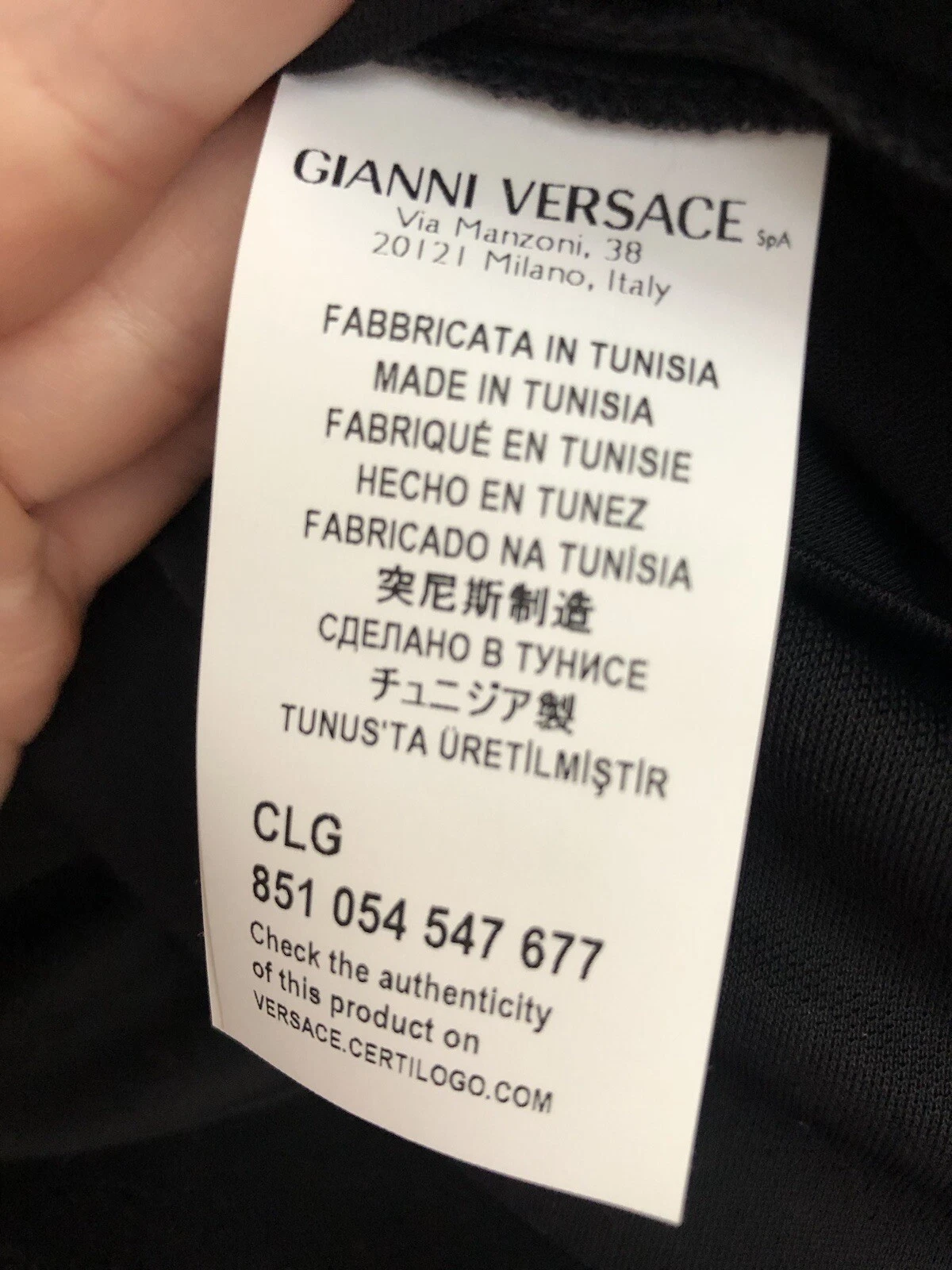 Abito da cocktail Versace Versus asimmetrico drappeggiato nero Medusa taglia 38 2