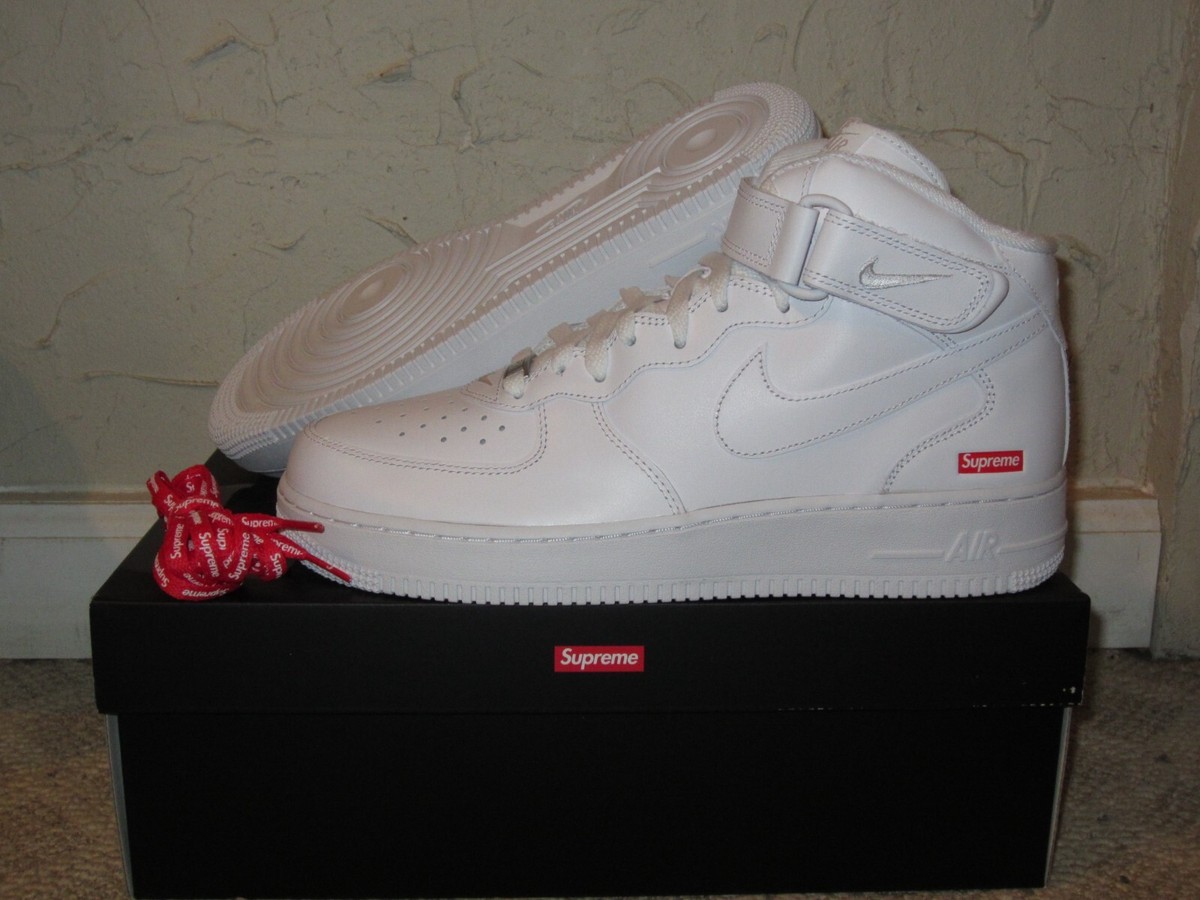 Supreme × Nike Air Force 1 Mid \"27.0㎝\" Supreme®/Nike® Air Force 1 Mid – News – Supreme
