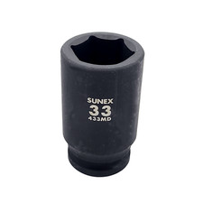Sunex 433MD 3/4" Drive 6 Point 33mm Deep Impact Socket