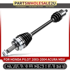 Front Left CV Axle Assembly for Honda Pilot 2003-2004 Acura MDX 2001-2002 SOHC