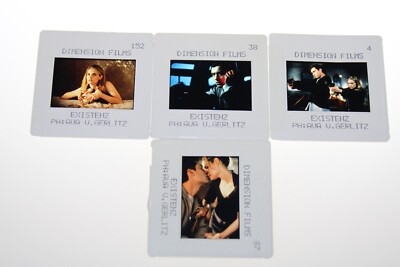 EXISTENZ - 4 press kit slides Jennifer Jason Leigh Jude Law David Cronenberg