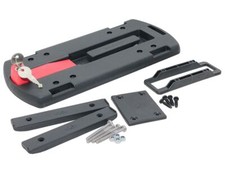KLICKfix Zubehör GTA Adapter Gepäckträger-Adapterplatte inklusive Kupplungsset