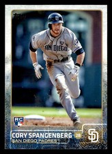 Cory Spangenberg 2015 Topps #141 San Diego Padres BASEBALL