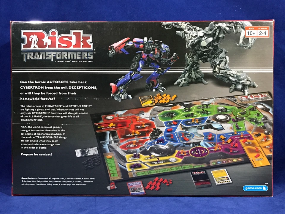 New - TRANSFORMERS Edition RISK GAME - Cybertron Battle Edition - HASBRO 2007 - Image 2 of 4