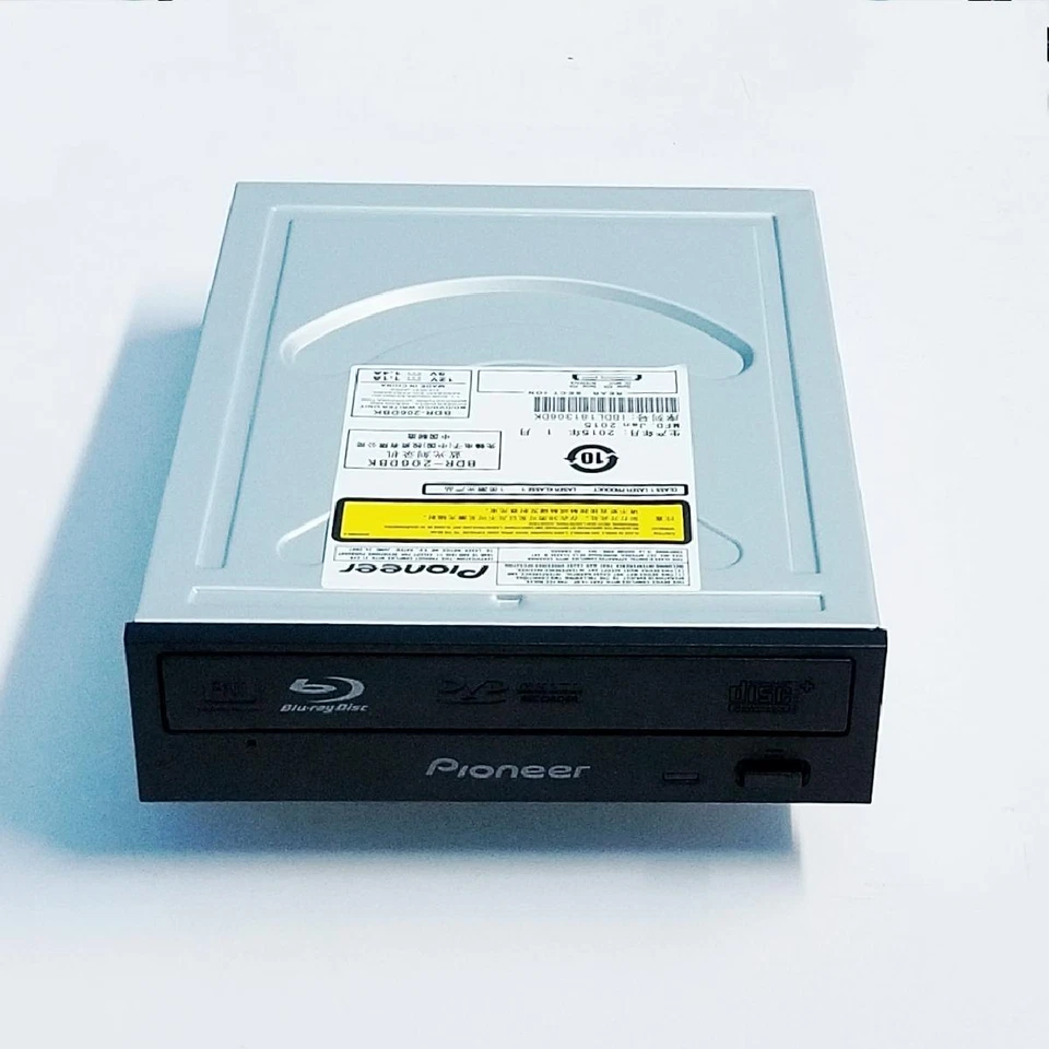 Pioneer BDR-206DBK 12X Blu-ray BD-R SATA BD DVD CD Drive Burner Writer 3D Player - Image 2 of 4