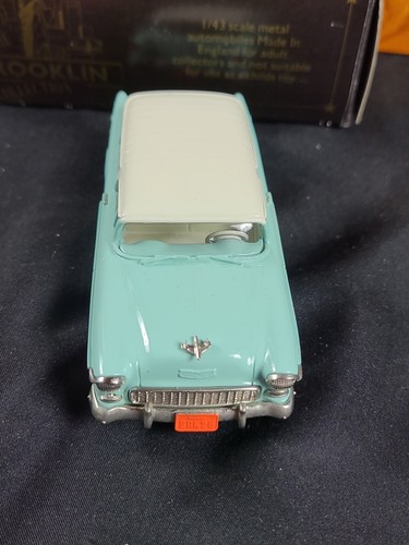 Brooklin BRK26 1/43 1955 Chevrolet Nomad White Metal Model Car - Picture 6 of 9