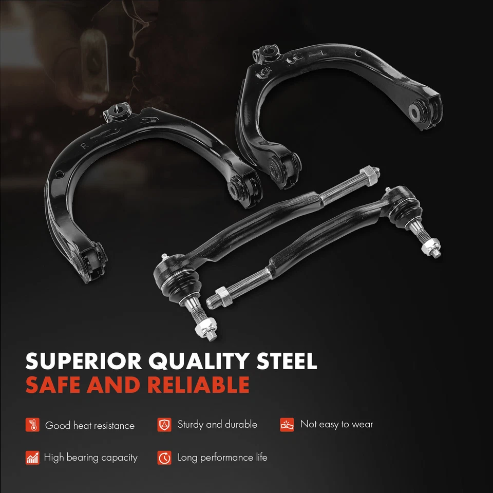 Barra estabilizadora de rótula de brazo de control 14x extremo de varilla de amarre para Chevy GMC Envoy Foto 4 de 4