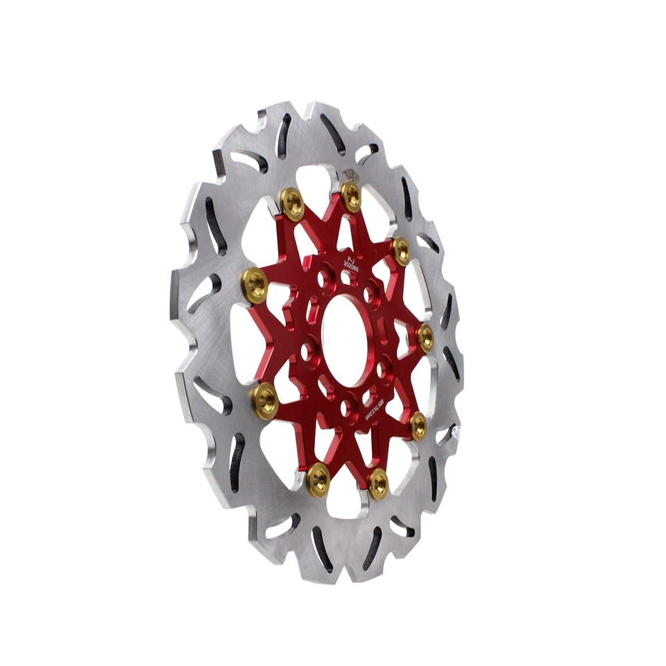 11.8" Floating Brake Rotor for Harley Softail Deluxe Slim Fat Boy Bob Breakout Foto 2 de 4