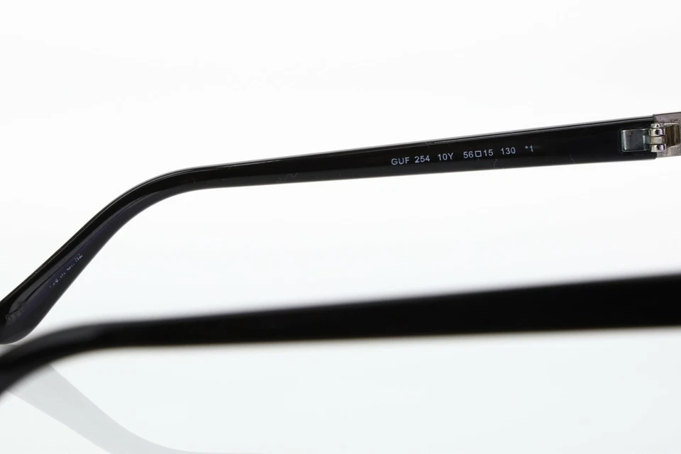 Gafas de sol piloto GUESS 161660 GUF 254 10Y negras plateadas de metal 56 mm para mujer Foto 4 de 4