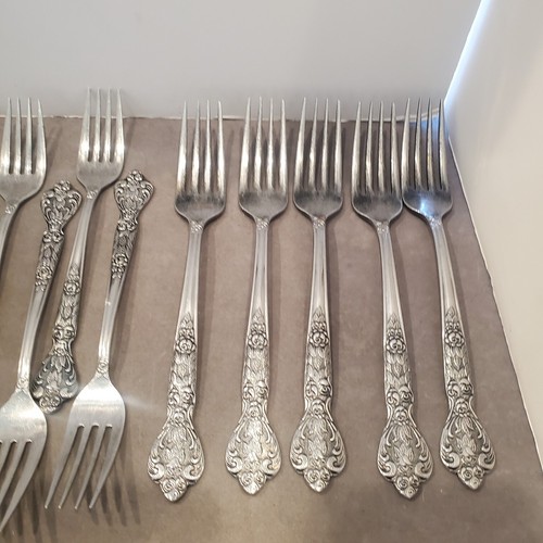 Versailles By MSI Vintage Stainless Steel Flatware 42 Pieces Made In Japan - Picture 5 of 14