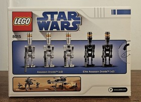 NEW Lego Set 8015 Star Wars Assassin Droids Battle Pack -FACTORY SEALED- MISB