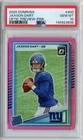 2025 Donruss Jaxson Dart OPTIC PREVIEW Pink Prizm Rookie RC #400 PSA 10 GIANTS