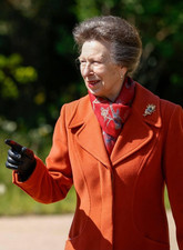 HRH Princess Anne Size 5 x 7 Colour Photograph (Q7)