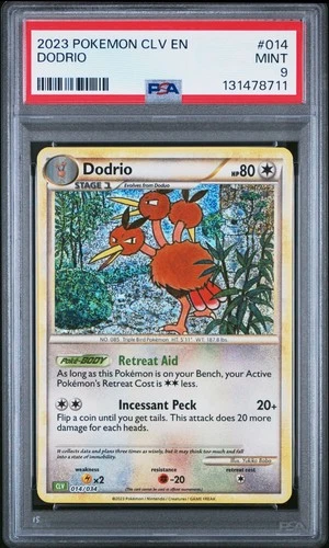 2023 POKEMON CLV-TRADING CARD GAME CLASSIC VENUSAUR & LUGIA EX DECK DODRIO PSA 9