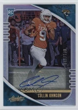 2020 Panini Absolute Signatures Spectrum /100 Collin Johnson Rookie Auto RC 10ek