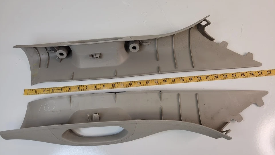 Dodge Ram 1500 2010-2018 pilar moldura paneles de manija gris par de 2 OEM Foto 4 de 4