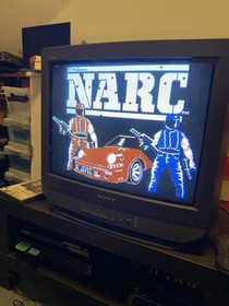 NARC (nintendo NES 1990) With Sleeve And Instruction Sheet Authentic TESTED