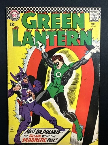 GREEN LANTERN #47 1966 Vintage Silver Age DC Comics 1st Print VG+ *A10