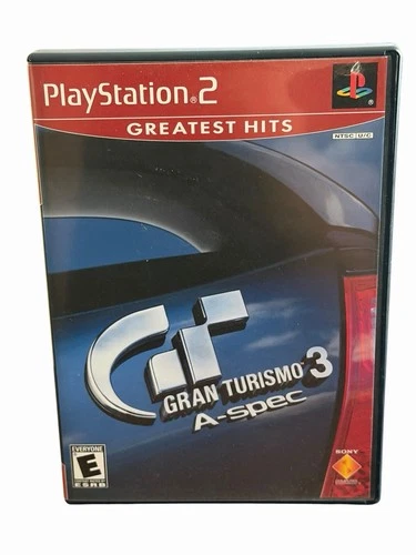 PlayStation 2 PS2 Gran Turismo 3: A-Spec Greatest Hits Complete CIB Tested