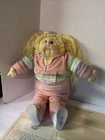 Vintage 1985 Orig Cabbage Patch Kids Prissie Adria Doll 21" Soft Sculpt Papers
