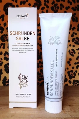 GEHWOL med Schrunden Salbe 125 ml für verhornte, rissige, trockene, rauhe Haut