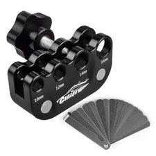 Spark Plug Gap Tool for Most 10/12/14/16mm Spark Plugs with Feeler Gauge