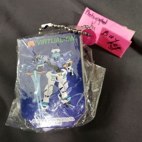 Virtual-On 1 Keychain SEGA Saturn system back Apharmd green VirtualOn 1996