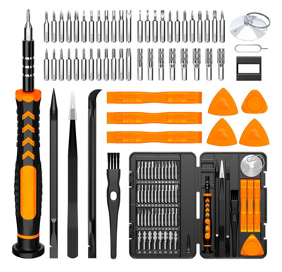 Juego de destornilladores de precisión 59 piezas Torx T5 T6 T8