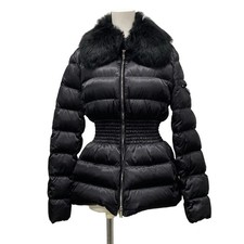 Auth PRADA - 29P353 Black Outer fabric polyamide Down Down Coat