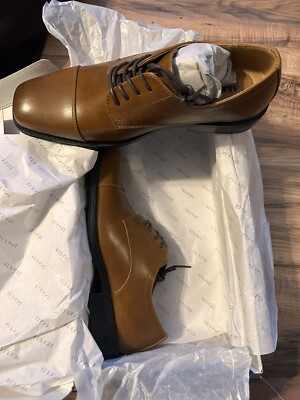 Alfani Mens Adam Tan Solid Lace up | eBay display picture 2