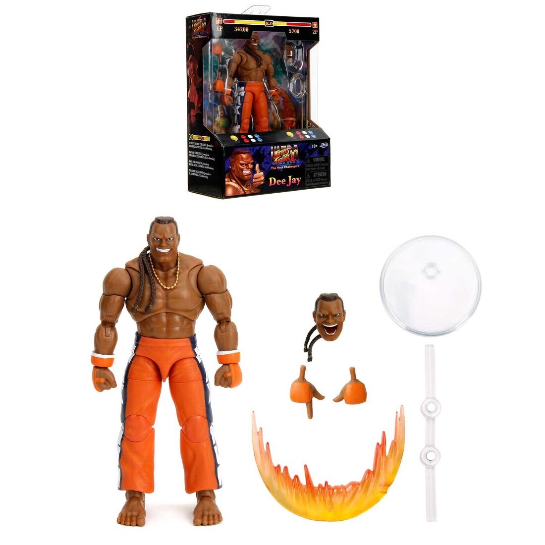 超レア　デスティニー2 ジェイドラビット 玉兎フィギュア Ultra Street Fighter II Dee Jay 6-Inch Action Figure