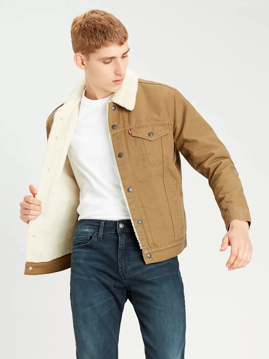 Type 3 sherpa trucker deals beige