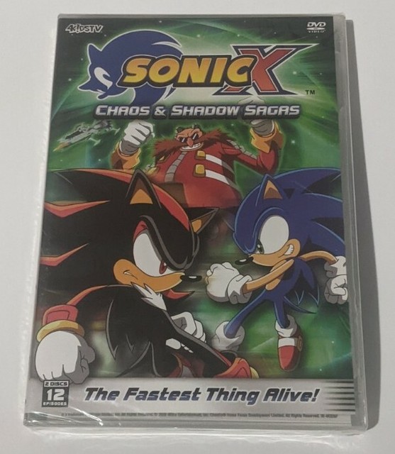 Sonic X Chaos Shadow Sagas Dvd 08 For Sale Online Ebay
