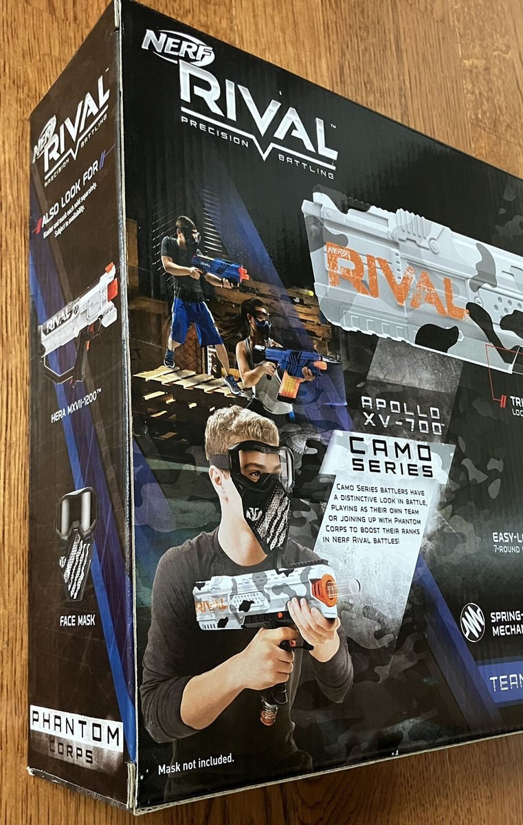 Nerf Rival Apollo XV-700 Camo Series Blaster & 7 High Impact