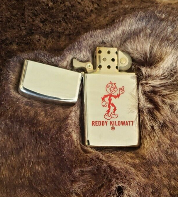 REDUCED!!! Vintage ZIPPO REDDY KILOWATT Lighter 1973 Excellent