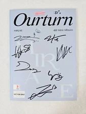 MIRAE Ourturn Signed Promo Album Autographed + Message 4th Mini  [US SELLER]