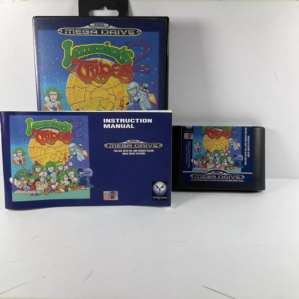 Lemmings 2: The Tribes - Sega Genesis