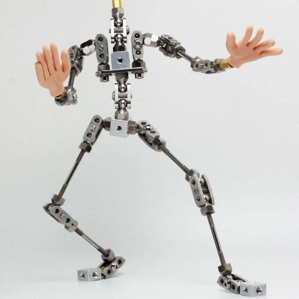 DIY Stop Motion Armature Pro High Quality Stainless Steel Animation Puppet