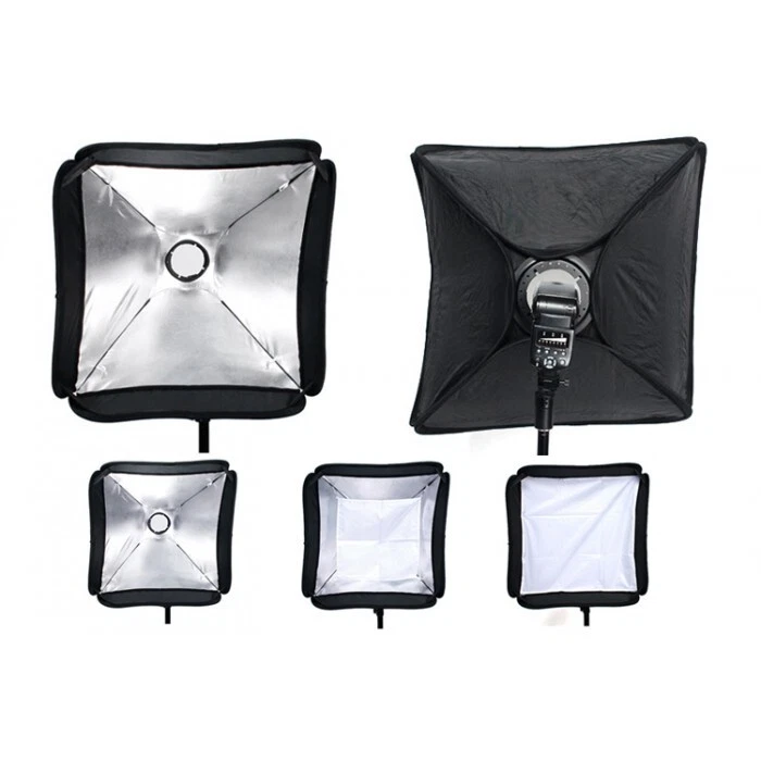 Photography Softbox 60cm 24" for Speedlight – Light Diffuser for Flash Lighting - Image 3 of 4