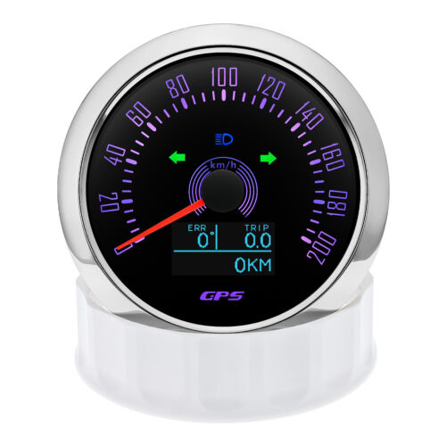 85MM GPS Speedometer 200km/h Gauge with Trip COG for Boat Car Truck Waterproof - Picture 13 of 21