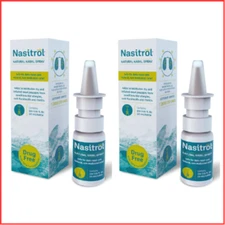 NASAL SPRAY for Kids Adults Saline Mist Congestion 25ml 2 Pack NASITROL