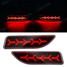 LED Rear Bumper Reflector Brake Lights For Toyota Corolla Lexus 2011 2012 2013