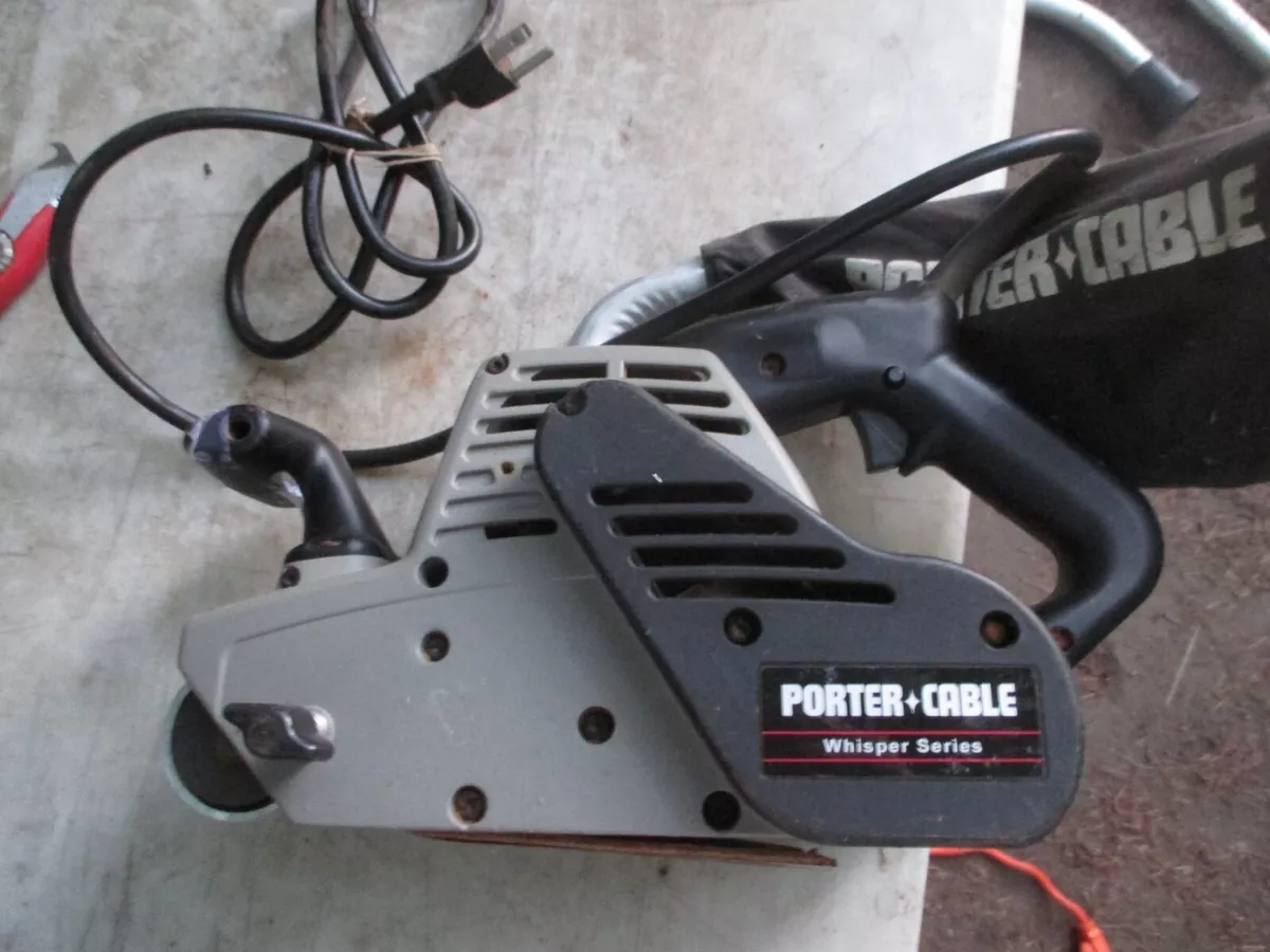 Porter cable 362 4x24 belt sander deals