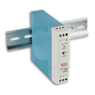 Schaltnetzteil 5V 3A 15W für DIN-Schiene MDR-20-5 MW Mean Well
