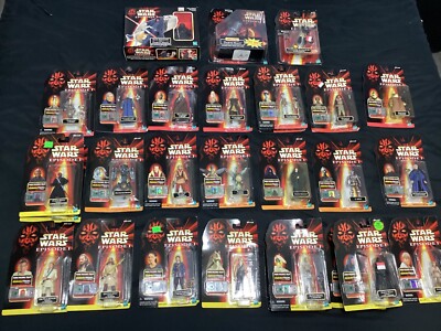 (Lot of 29) Star Wars Episode 1 Figures and Accesory